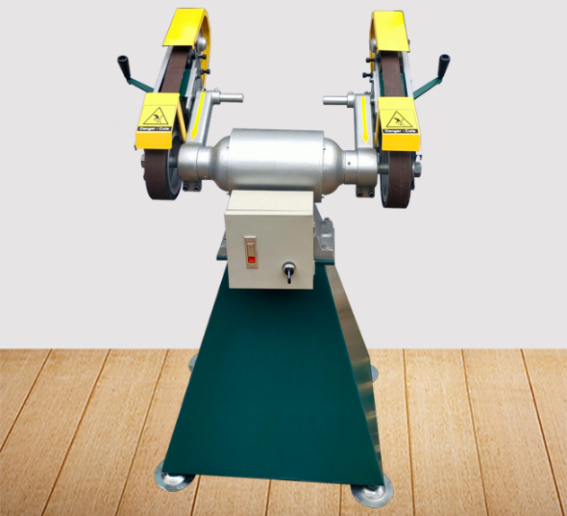 Mini Dual Belt Grinder Manufacturer - Model DN-2D02 - Dai Nhan Machinery