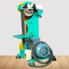 Benchtop Belt Grinder Manufacturer - Model DN-DB01 (750W, 2800RPM) - Dai Nhan Machinery