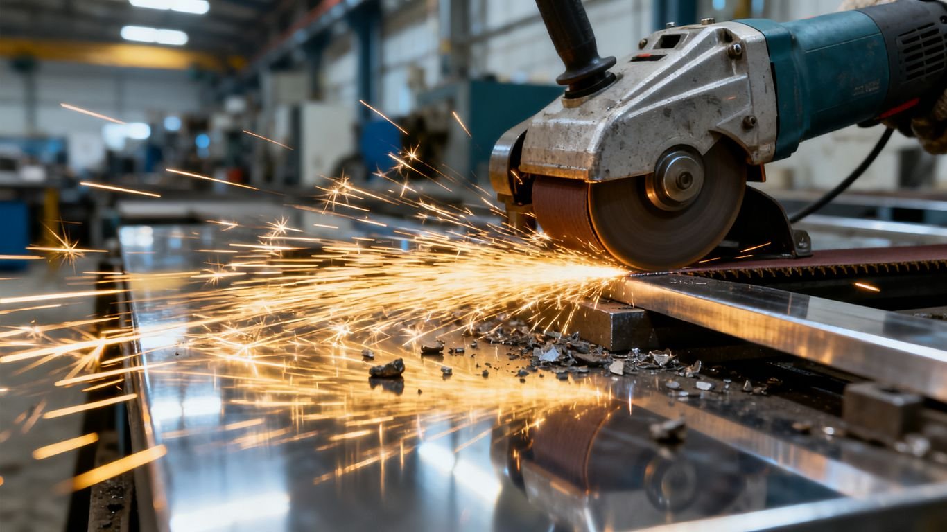 How Industrial Abrasive Grinding Wheel Manufacturers Optimize Grain Bonding for Hardened Steels