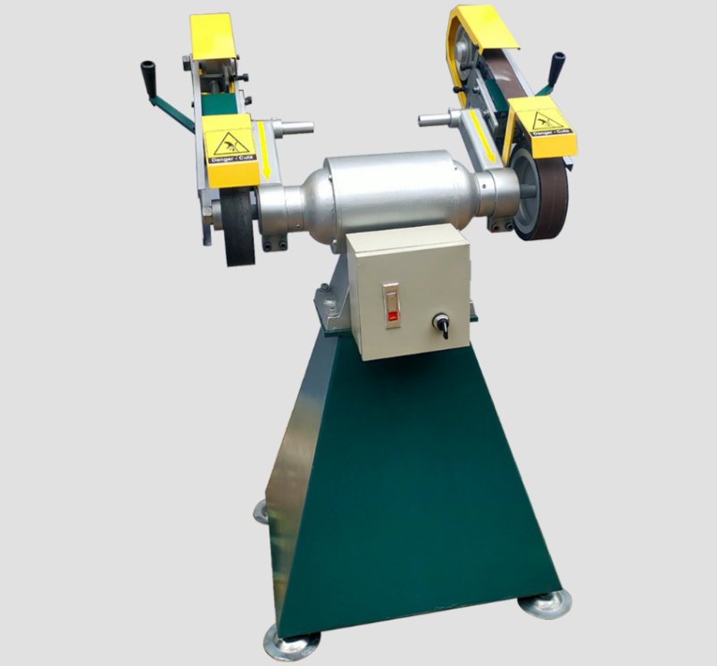 Mini Dual Belt Grinder Manufacturer - Model DN-2D02 - Dai Nhan Machinery